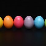 colorful Easter eggs