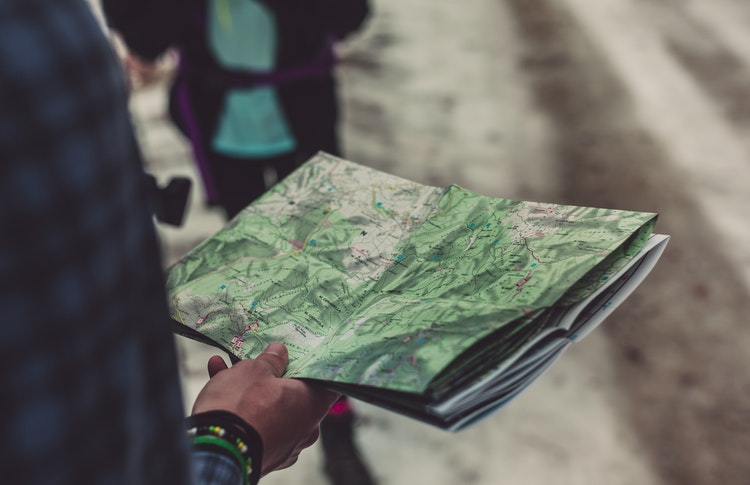 reading a map