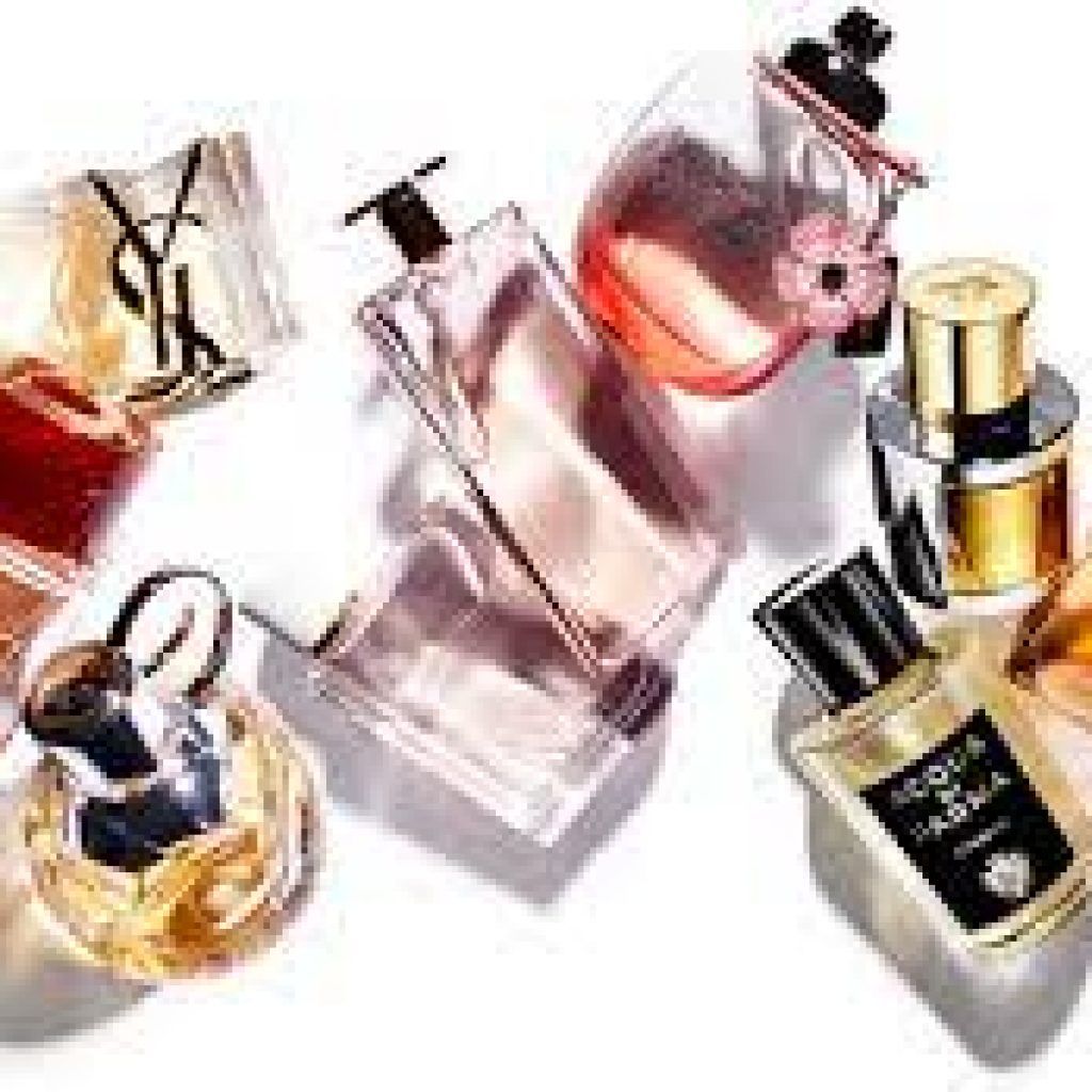 Various of perfume.